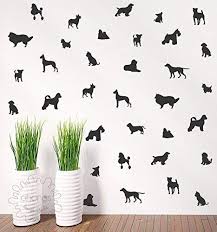 Dog wall decal